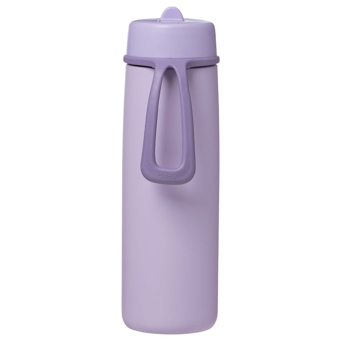 B.Box 690mL Insulated Flip Top Drink Bottle - Lilac love