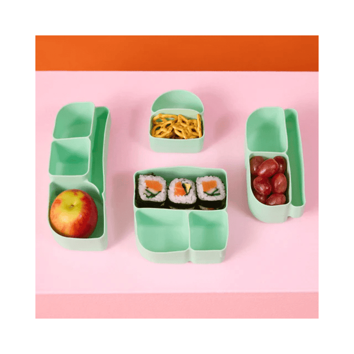 B.Box Silicone Lunch Box Bento Tray - Forest