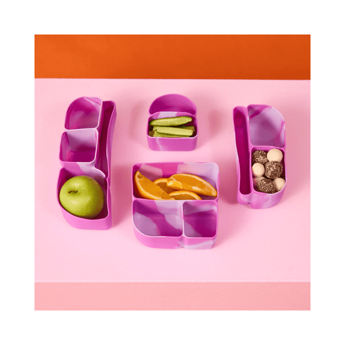 B.Box Silicone Mini Lunch Box Bento Tray - Cosmic