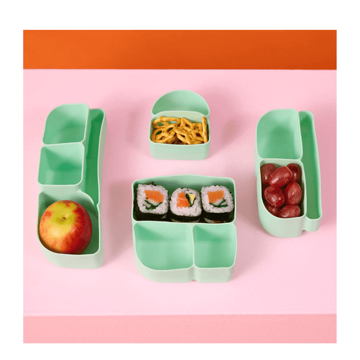 B.Box Silicone Mini Lunch Box Bento Tray - Forest