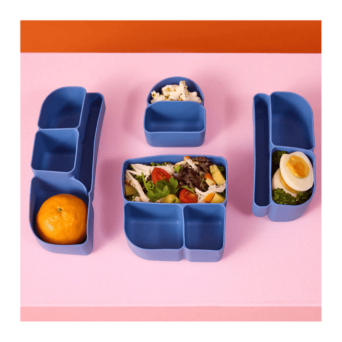 B.Box Silicone Mini Lunch Box Bento Tray - Ocean