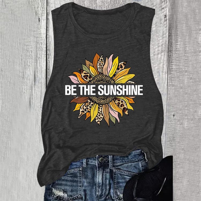 Be The Sunshine Summer Tank Shirt for Women