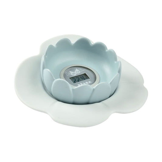 Beaba “Lotus” Multi-functional digital thermometer - Green Blue