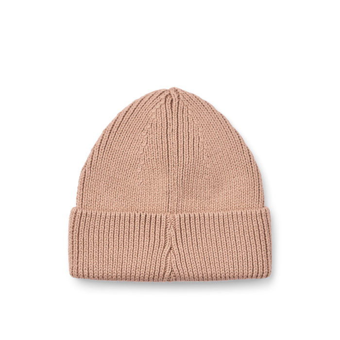 Liewood - Beanie Hat - Ezra - Organic Cotton - Pale Tuscany - Back