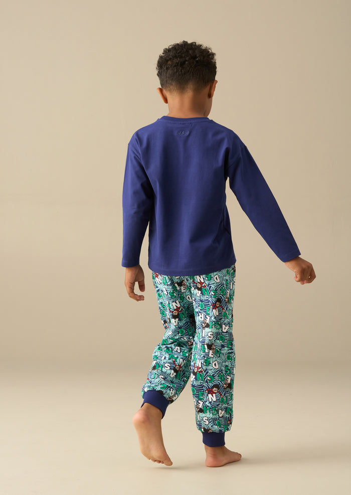 Beano Navy Printed PJs