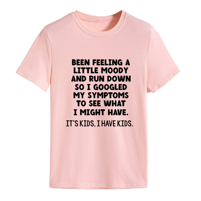 Pink (black font) / S