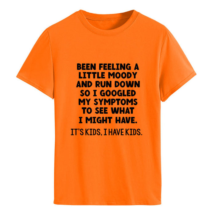 Orange (black font) / S