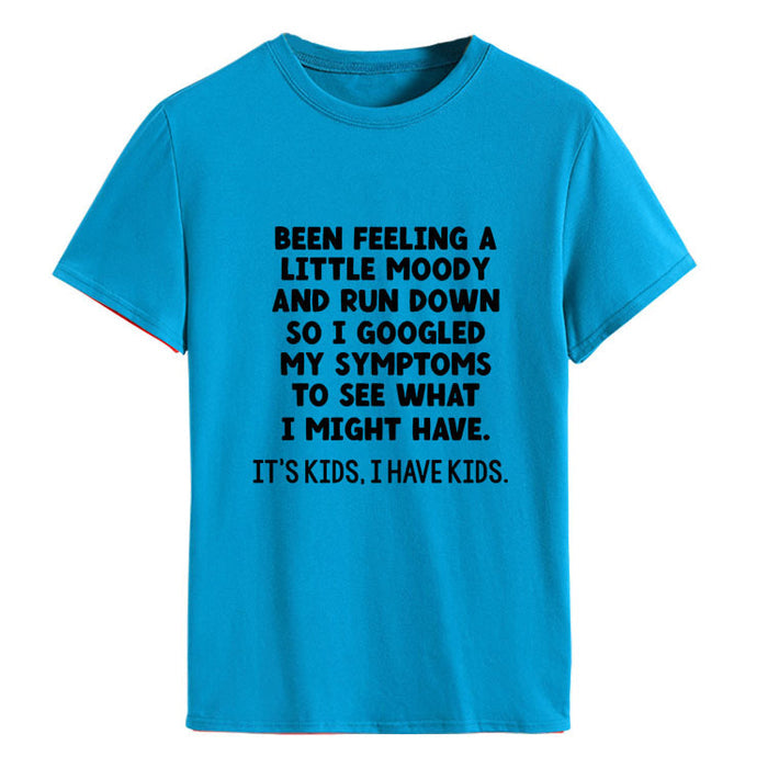 Lake blue (black font) / S