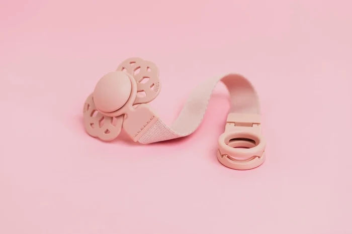Pacifier Clip Loop - Blush