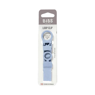 Pacifier Clip Loop - Dusty Blue