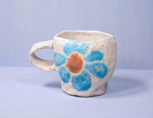 Big Flowers Pinched Cup