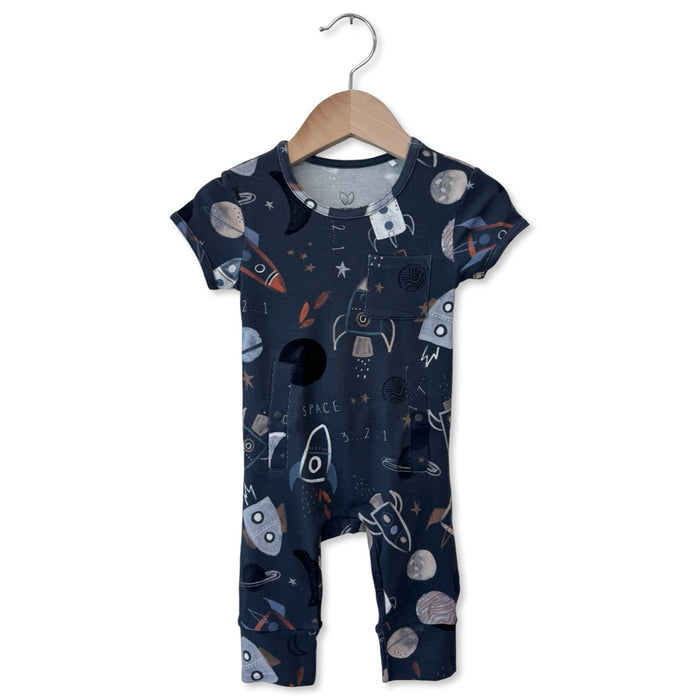Blast Off Adaptive Tube Access Short Long Romper