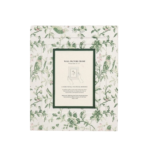 Block Printed Wall Frame
