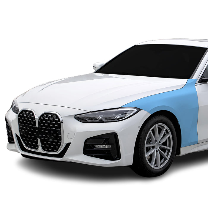 Fits BMW 4 2021+ Precut Premium Paint Protection Film Clear Bra PPF Decal Film Kit - Bogar Tech Designs