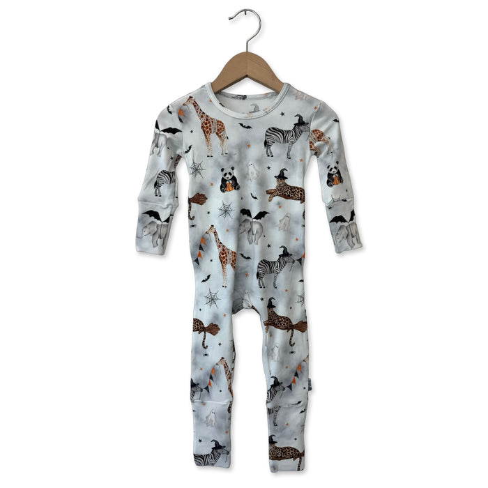 Boo At The Zoo Kid's Day to Night Romper Luxe Edition | Cotton Bamboo Blend