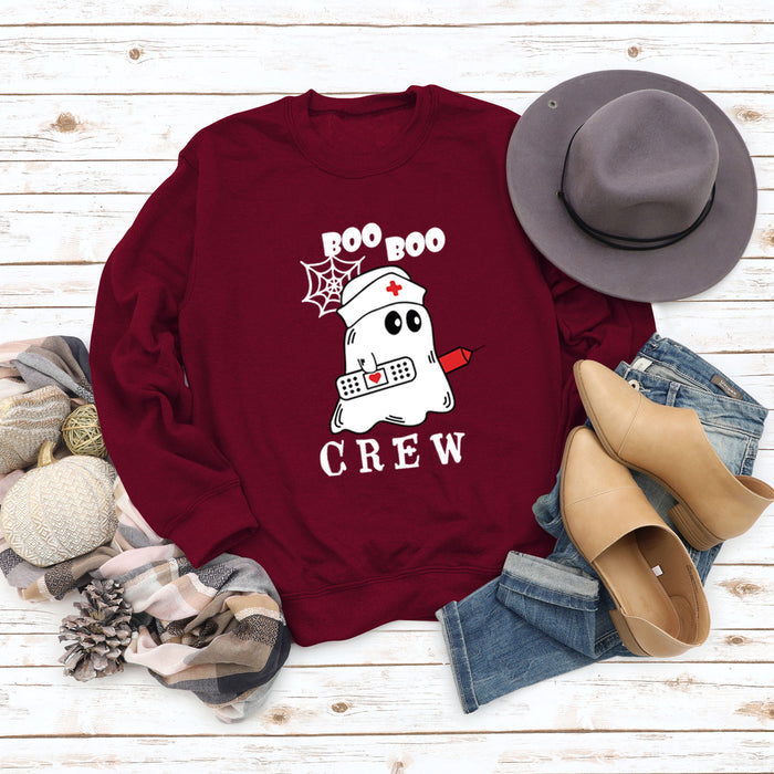 Wine red sweater (white color picture) / S