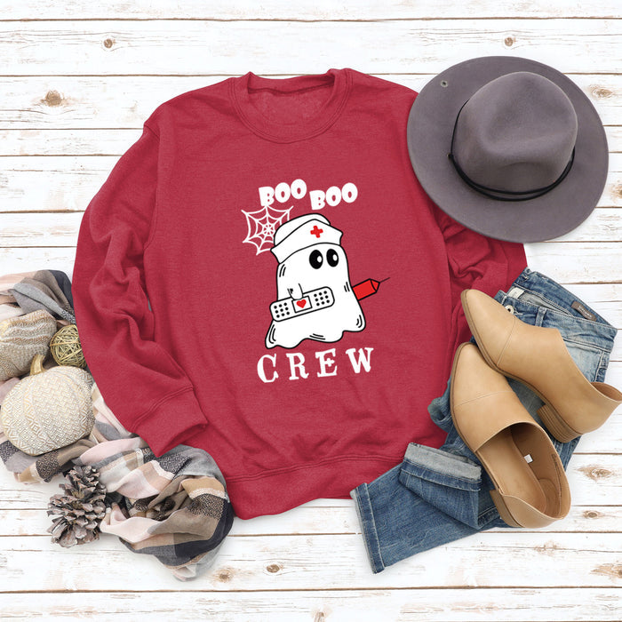 Red sweater (white color picture) / S