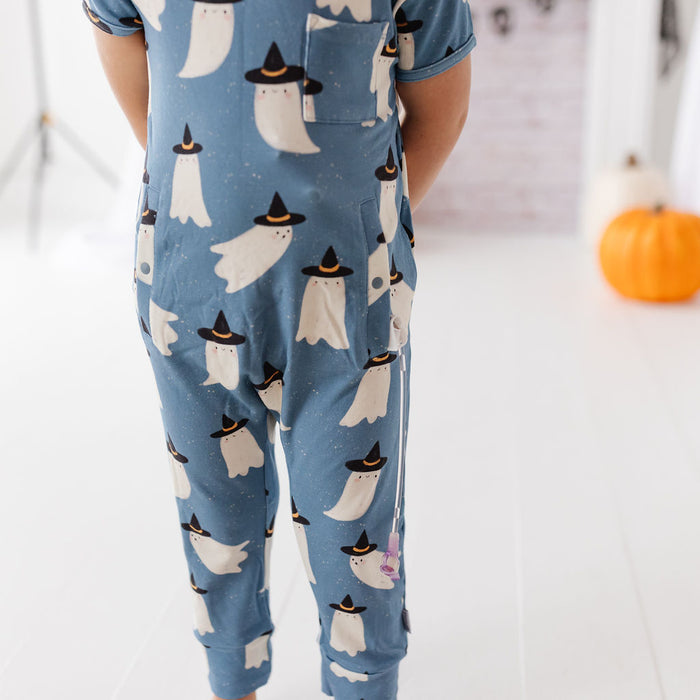 Boo Crew Adaptive Tube Access Short Long Romper