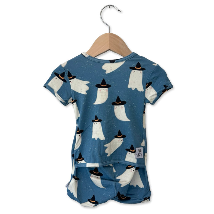 Boo Crew Adaptive Tube Access Shorty Romper