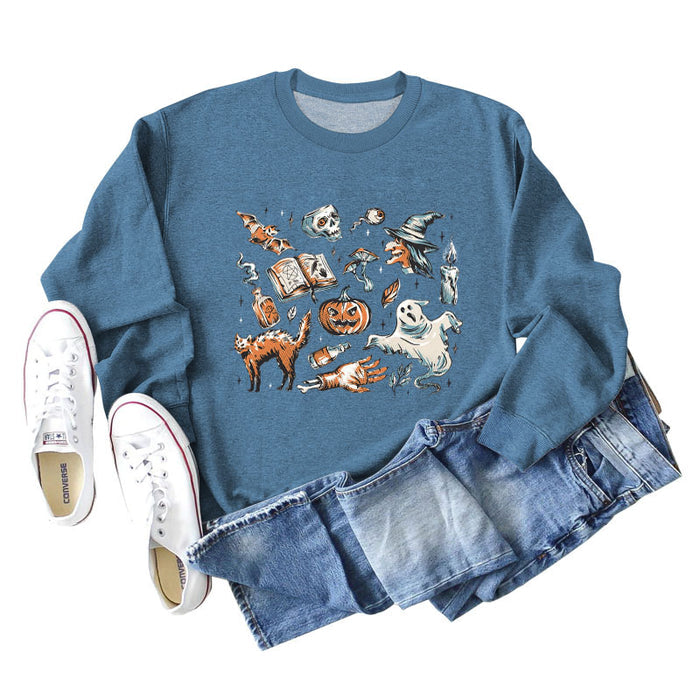 Blue sweater (color picture) / S