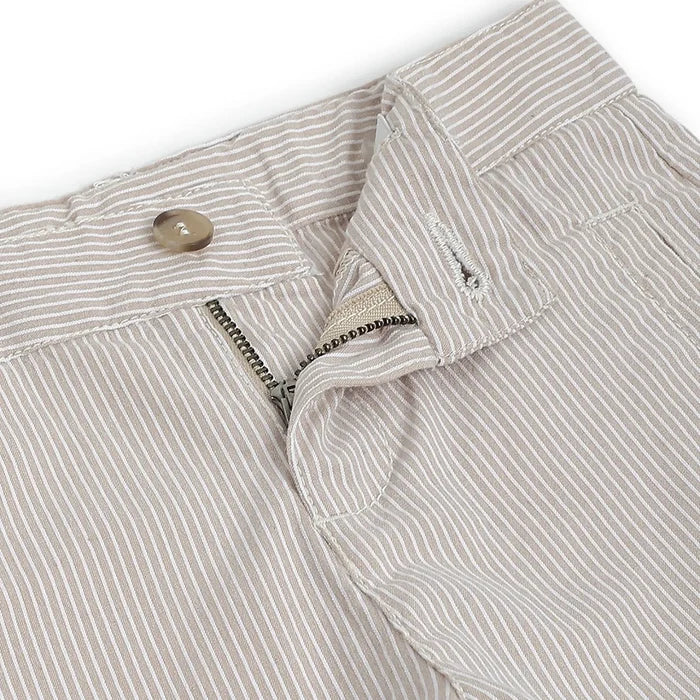 Boys Beige Woven Trousers