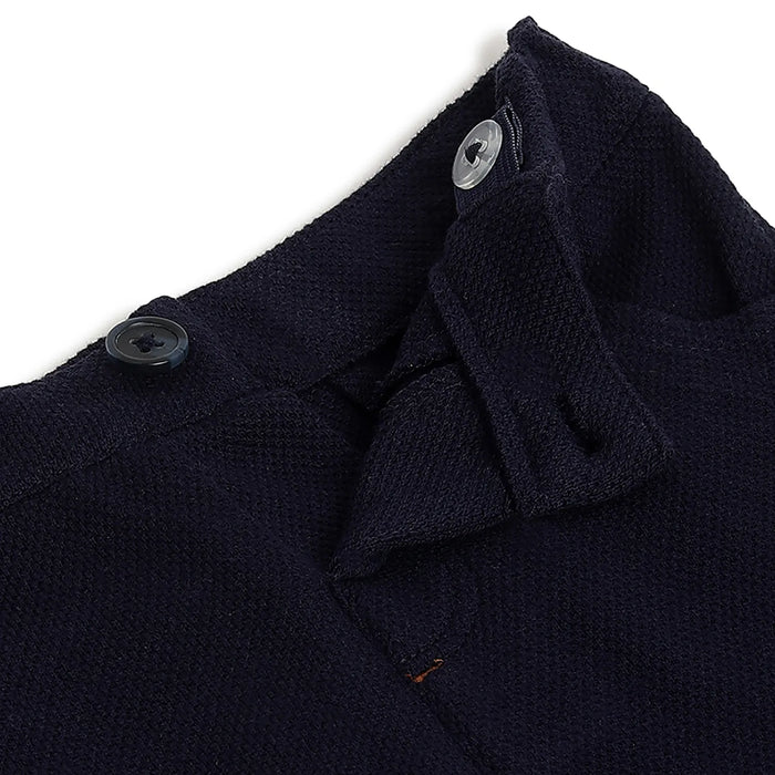 Boys Blue Regular Fit Trousers