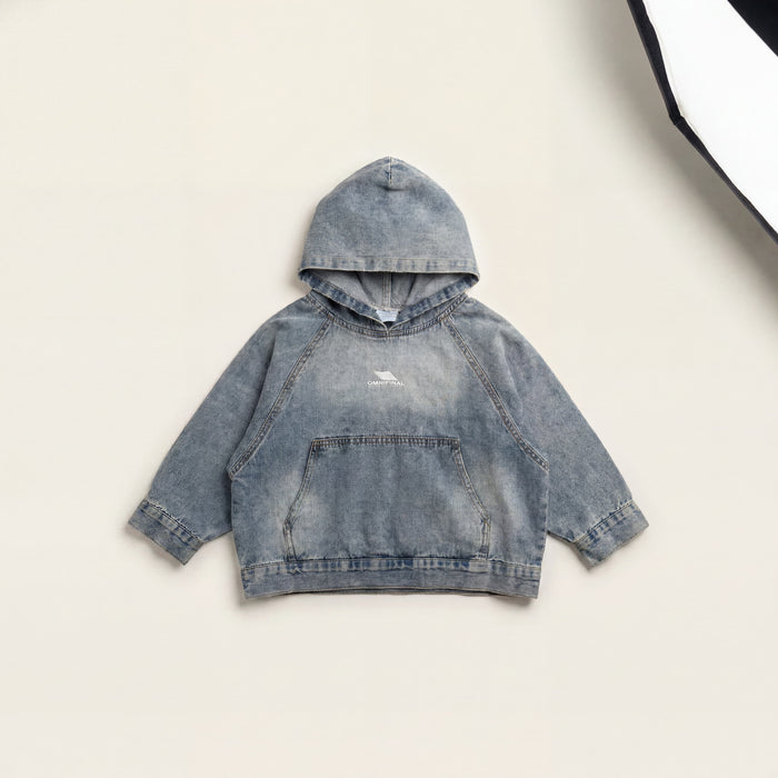 Boys Distressed Denim Hoodie & Pants Set Canada
