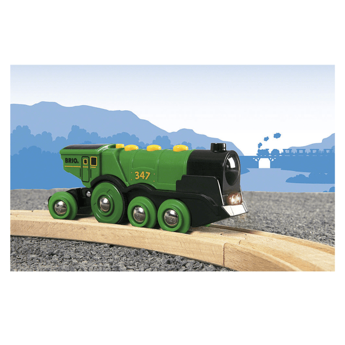 BRIO Big Green Action Locomotive
