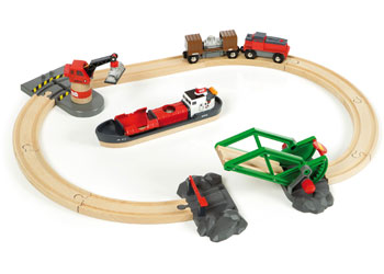 BRIO Cargo Harbour Set 16 pieces