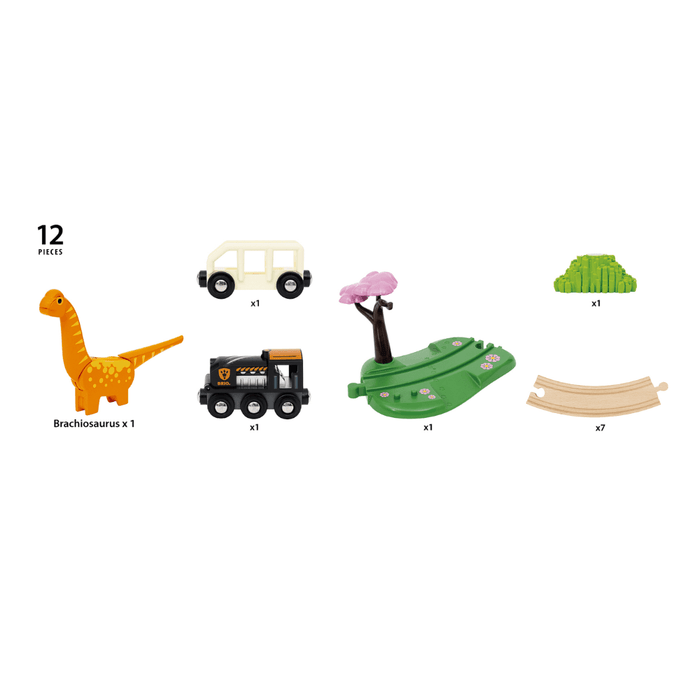 BRIO Dinosaur Circle Set 12 pieces