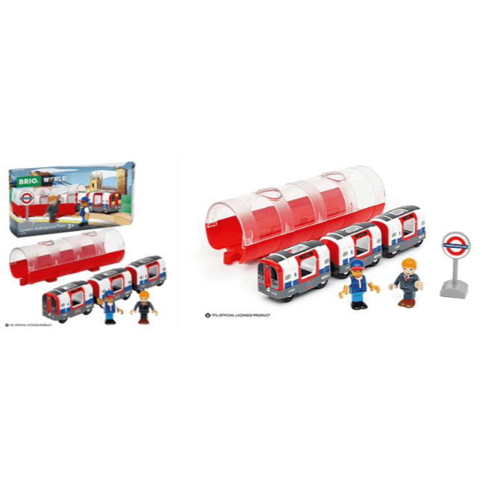 BRIO London Underground Train 7 pieces
