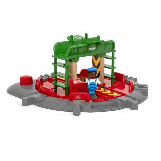 BRIO Turntable & Figure 2 pieces
