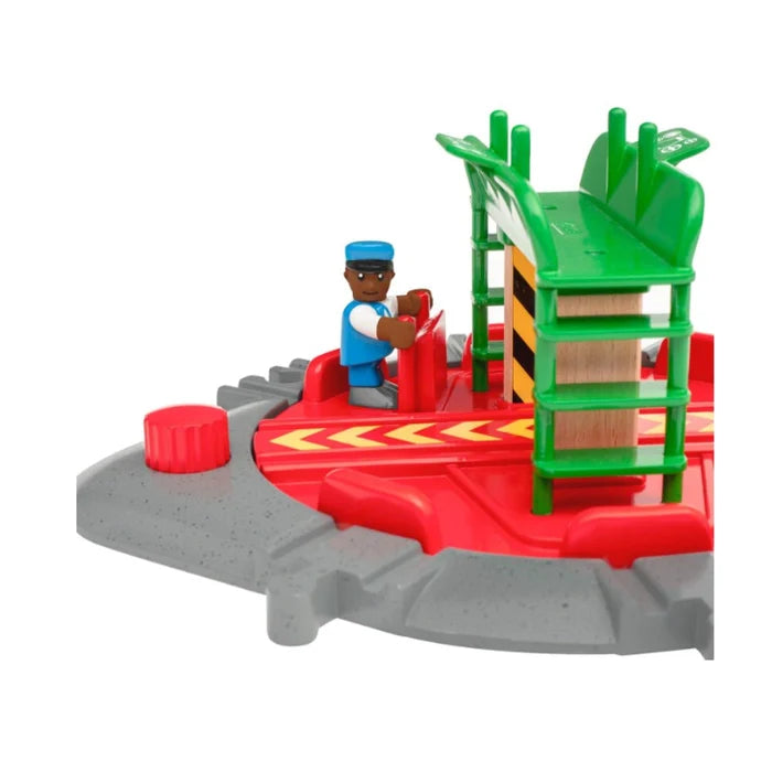 BRIO Turntable & Figure 2 pieces