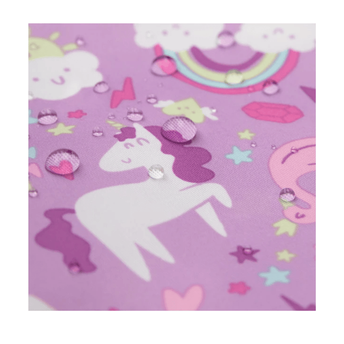Bumkins Waterproof Sleeved Bib - Unicorns