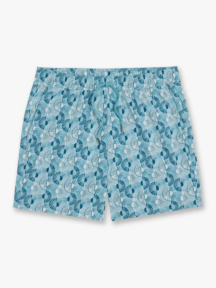 Bungalow Trunk - Bay Blue Sunburst