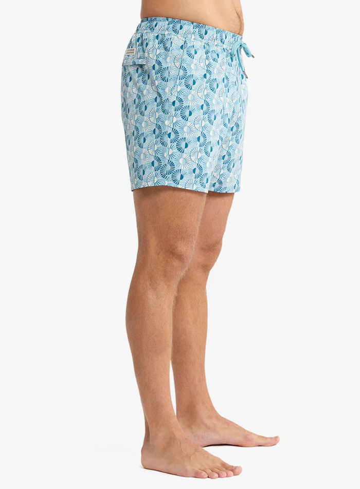 Bungalow Trunk - Bay Blue Sunburst