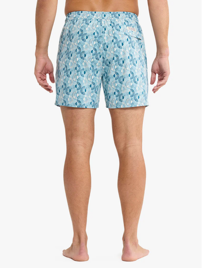Bungalow Trunk - Bay Blue Sunburst