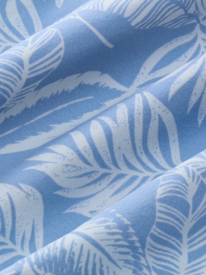 Bungalow Trunk - Sky Blue Leaves