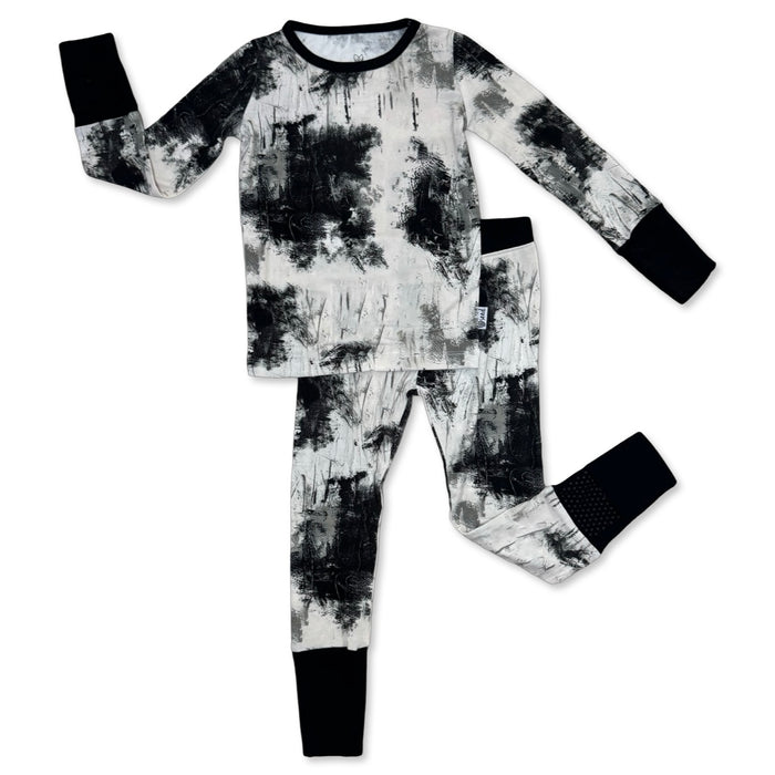 Caden & Crew Black Art All Wrapped Up Two-Piece Set