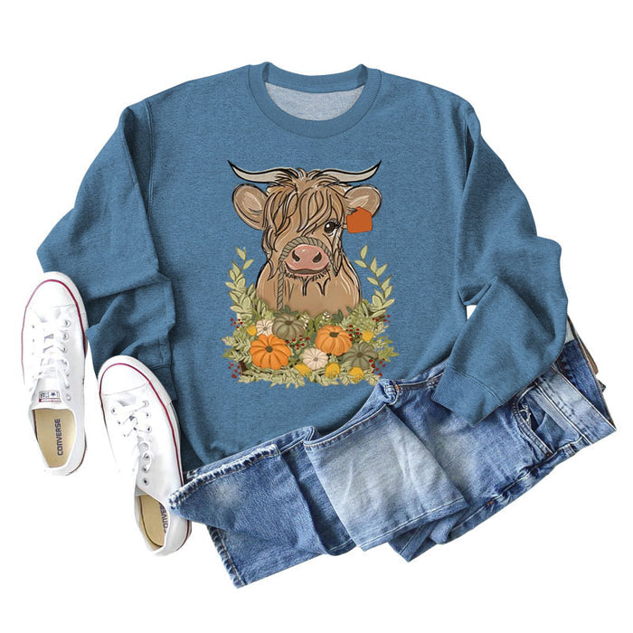 Blue sweater (color picture) / S