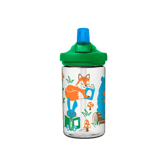 Camelbak Eddy 400mL Kids Straw Drink Bottle - Reading Animals