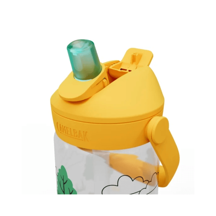 Camelbak Thrive Flip Kids 0.4L Straw Drink Bottle - Tractors & Trees