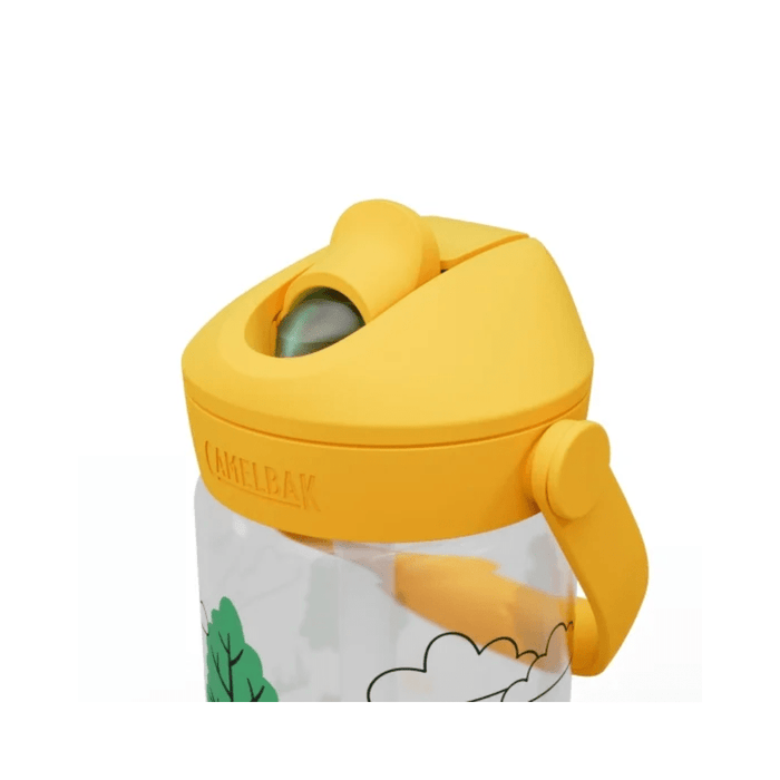 Camelbak Thrive Flip Kids 0.4L Straw Drink Bottle - Tractors & Trees