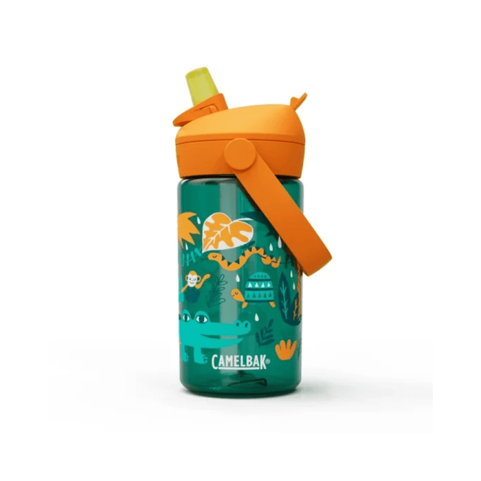Camelbak Thrive Flip Straw Kids 0.4L Drink Bottle - Jungle Animals
