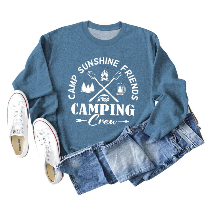 Blue sweater (white color picture) / S