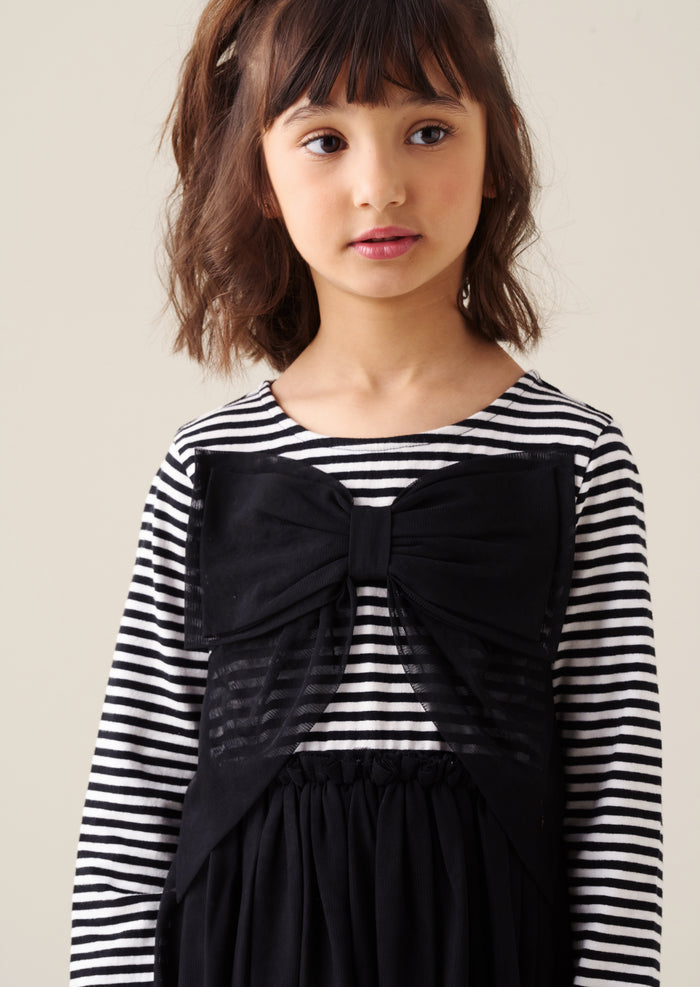Carrie Jersey Mesh Dress