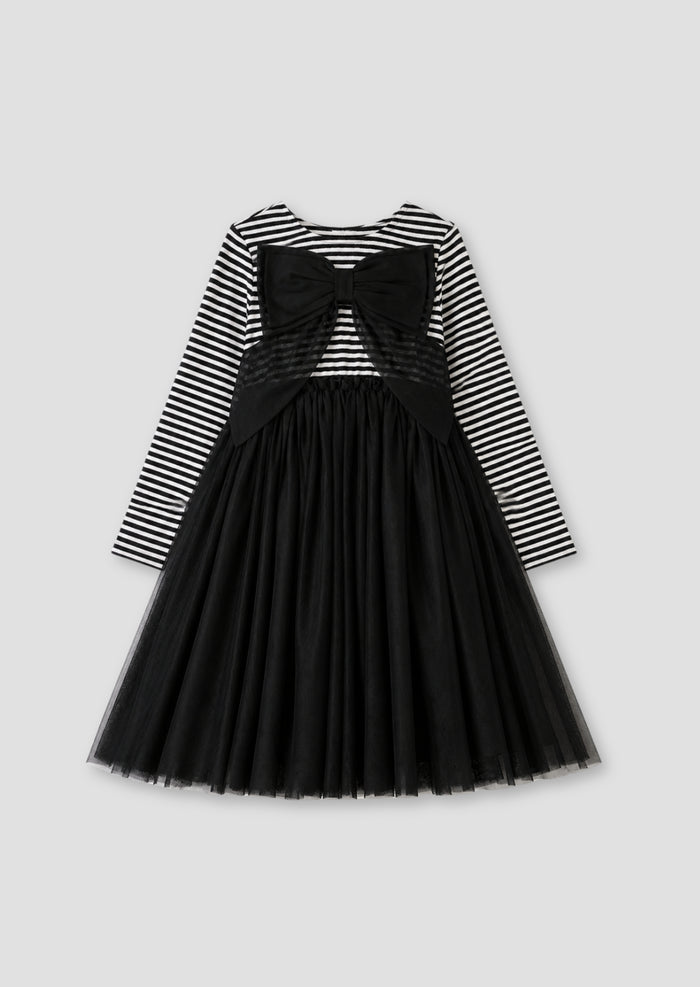 Carrie Jersey Mesh Dress