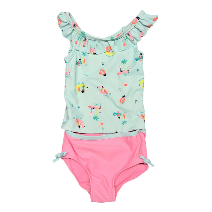 Carters | Pink and Blue Swimsuit | 12m