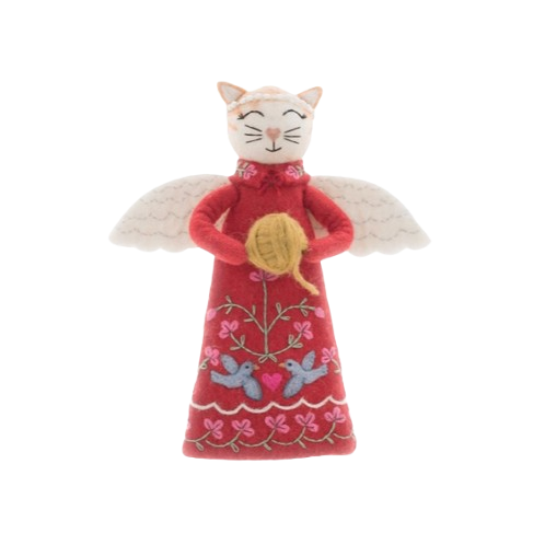 Cat Angel Tree Topper