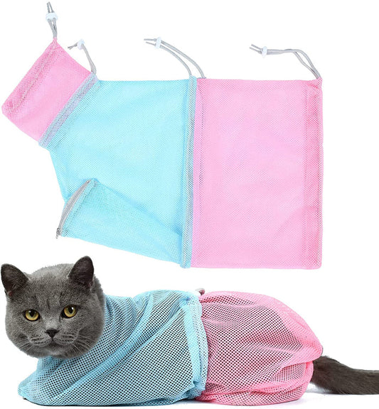 Cat Bag for Nail Trimming, Injection, Medicine Taking Cat Care & Grooming Pet Clever Pink